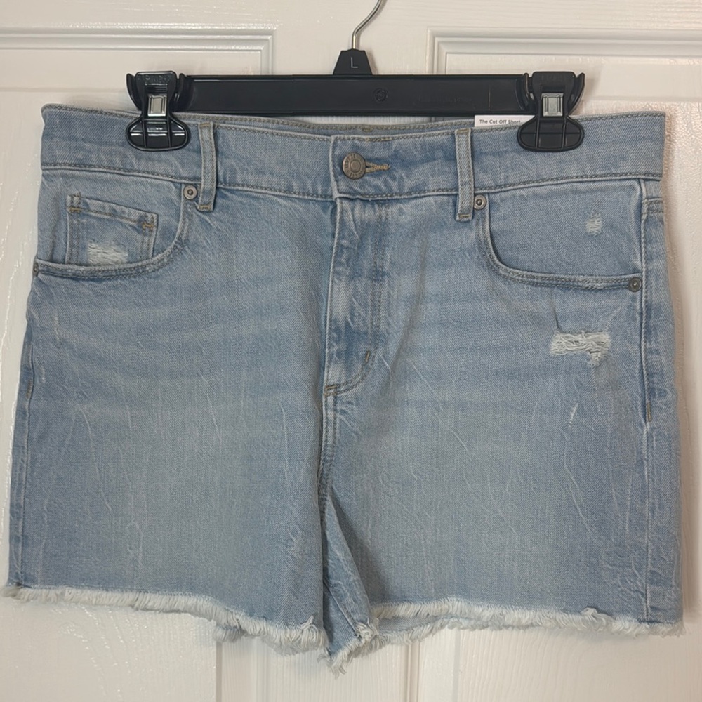 Loft distressed jeans shorts